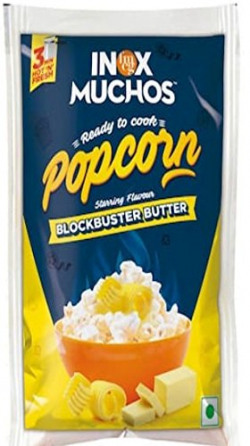 Inox Muchos Ready To Cook Popcorn Blockbuster Butter 30g (Pack of 16 )