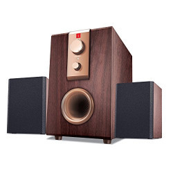 iBall Rhythm 69 2.1 Channel Multimedia Speakers (Wood)