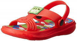 Ben10 Boy's Red Sandals and Floaters - 8 UK/India (26 EU)