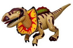 Toyshine Realistic Dinosaur Toy with Roaring Sound, Walking, Lights