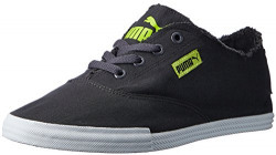 Puma Men's Puma Streetsala Idp Asphalt, Lime Punch and Puma Black Sneakers - 10 UK/India (44.5 EU)