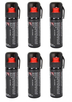 Commander Self Defense Pepper Spray, 35 Gms of dispensable pepper Spray (combo-6)