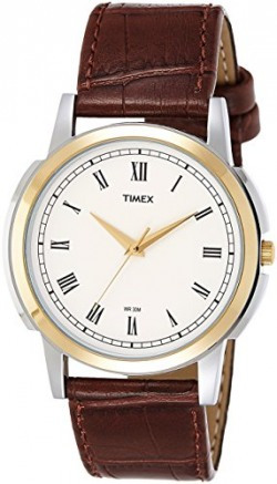 Timex Analog White Dial Men's Watch-TW00ZR119