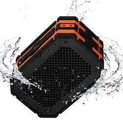 Mpow Armor Portable Bluetooth Speakers Shockproof with Extral 1000 mAh Emergency Power Bank for Outdoor or Shower