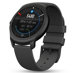 Ticwatch 2 - Charcoal Smart Watch for iOS and Android Devices