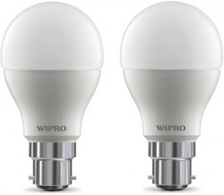 Wipro 10 W B22 LED Bulb(White, Pack of 2)