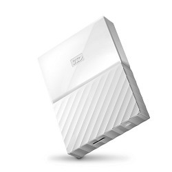 WD My Passport 4TB USB 3.0 Portable External Hard Drive (White)