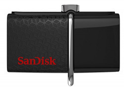SanDisk Ultra Dual USB Drive 3.0, SDDD2 16GB, USB3.0, Black, USB3.0/micro-USB connector, OTG-enabled Android devices