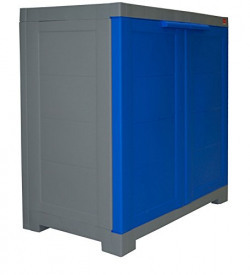 Cello Novelty Compact Cupboard - Blue and Grey