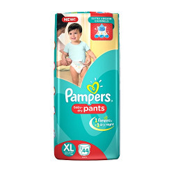 Pampers Extra Large Size Diaper Pants (44 Count)