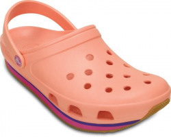 Crocs Men Melon/Vibrant Violet Sports Sandals