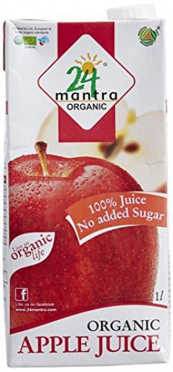 24 Mantra Organic Apple Juice 1 Litre