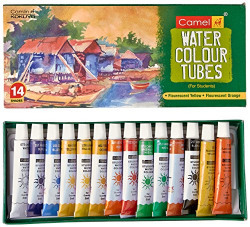 Camel Student Water Color Tube - 5ml tubes, 14 Shades