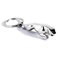 Retina 2764 Jaguar Key Chain (Silver)