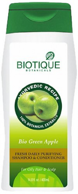 Biotique Green Apple Shampoo, 400ml