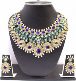 Zaveri Pearls Alloy Jewel Set