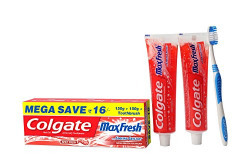 Colgate Toothpaste Maxfresh Spicy Fresh - 300 g (Red Gel - Saver Pack)