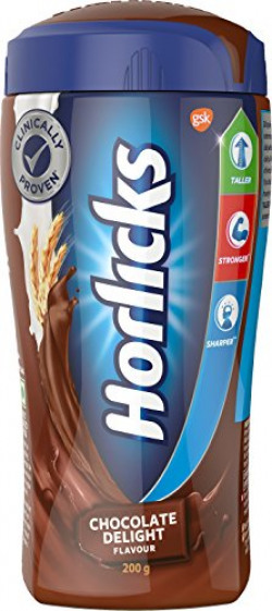 Horlicks Health & Nutrition drink - 200 g Pet Jar (Chocolate flavor)