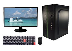 Tegh Computers Complete Desktop Computers Intel Core 2 Duo/2 GB/160 GB/15 Inch Led
