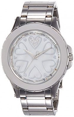 Morgan Analog Silver Dial Women's Watch - M1128SM