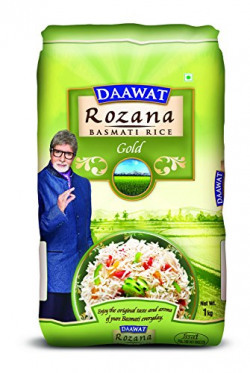 Daawat Rozana Gold Basmati Rice, 1kg