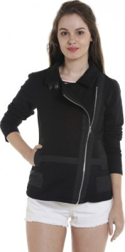 Campus Sutra Full Sleeve Solid Women's NA Jacket