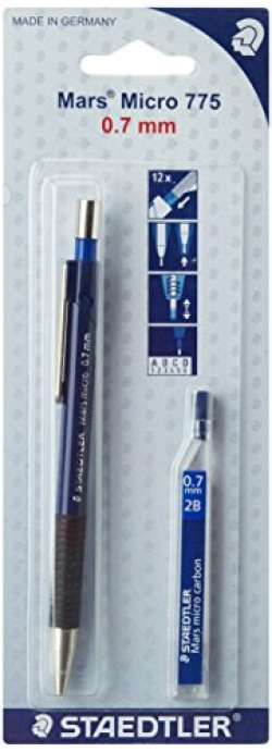 Staedtler Mars Micro 775 Mechanical Pencil Lead with Lead Tube - 0.7mm