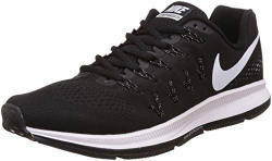 Nike Men's Air Zoom Pegasus 33 Black and White Running Shoes - 7.5 UK/India (42 EU)(8.5 US)(831325-402)