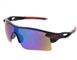 Vast UV Protection Unisex Sport Sunglasses (9181C8|Mirror Lens) )...