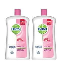 Dettol Skincare Liquid Soap Jar - 900 ml (Pack of 2)[Subscribe]