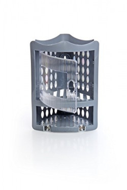 Nayasa Plastic Corner Rack, Small, Grey