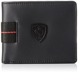 Puma Leather Black Men's Wallet (7452101)