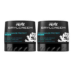 Brylcreem Dry Damage Protect Hair Styling Gel, 75g (Pack of 2)
