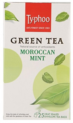 Typhoo Green Tea, Moroccan Mint, 25 Tea Bags