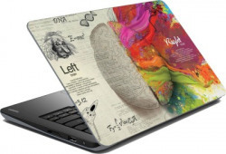 meSleep Brain Vinyl Laptop Decal 15.6