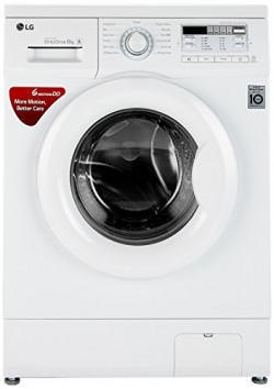 LG 6 kg Fully-Automatic Front Loading Washing Machine (FH0B8NDL22, Blue White)