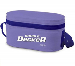 Milton Double Decker Lunch Box, Purple ,(EC-SOF-FST-0013_Purple)