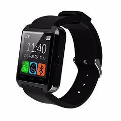 Intex Cloud FX COMPATIBLE Smart Android U8 Bracelet U Watch and Activity Wristband, Wireless Bluetooth Connectivity Pedometer Android/IOS Mobile Phone Wrist Watch Phone with activity trackers and fitness band features by VELL- TECH