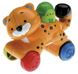 Fisher-Price Press turtle and Go Cheetah