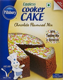Pillsbury Eggless Cooker Cake Mix, Chocolate, 159g