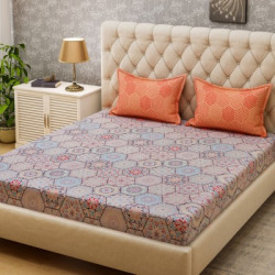 Bombay Dyeing Cotton Printed Double Bedsheet