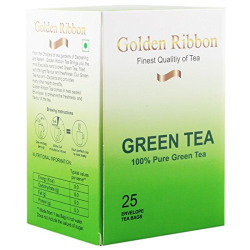 GOLDEN RIBBON GREEN TEA 25 tea bags (50g)