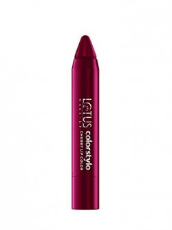 Lotus Herbals Colorstylo Chubby Lip Color, Ruby Red, 3.7g