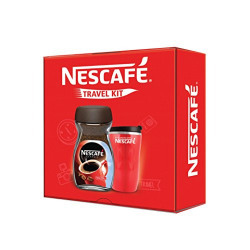 Nescafe Classic Red Travel Kit, 200g with Jar (Limited Edition)