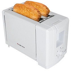 Eurolex PT16025 2 Slice Pop up Toaster (White)