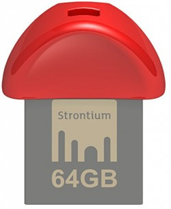 [New Seller] Strontium Nitro Plus Nano 64GB USB 3.0 Pen Drive (Red)