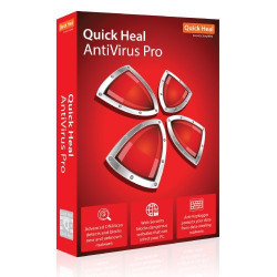 Quick Heal Antivirus Pro Latest Version - 2 PCs, 1 Year (DVD)