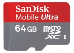 SanDisk Ultra 64 GB MicroSD Card Class 6 30 MB/s  Memory Card