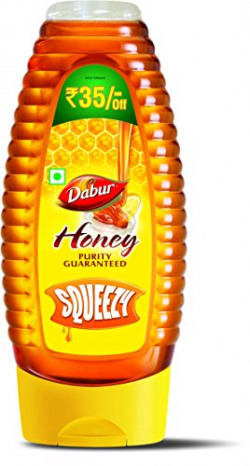 Dabur 100% Pure Honey, 400g Squezee Pack (Rupees 35 Off)