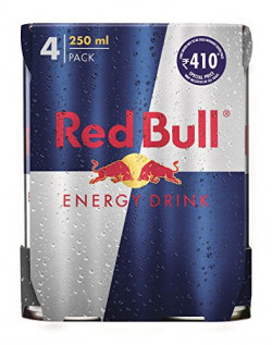 Red Bull Energy Drink, 250 ML Cans, (4 pack)